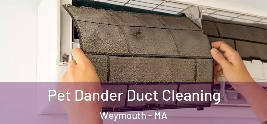  Pet Dander Duct Cleaning Weymouth - MA